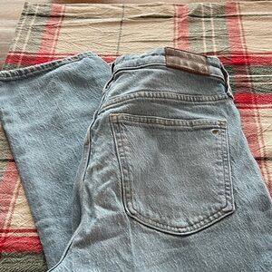 Madewell Light Blue Straight Leg Jeans